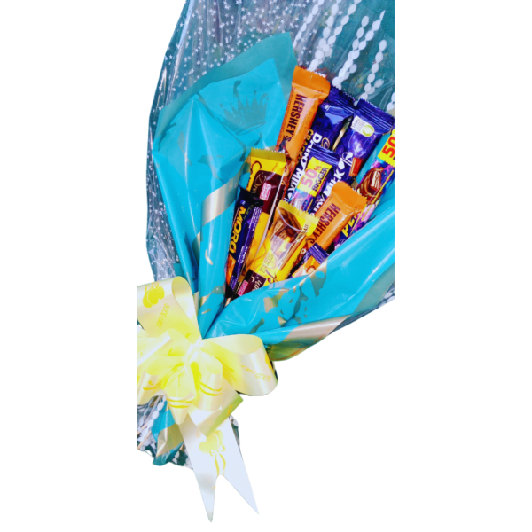 Chocolate bouquet - Send Chocolate Gifts Online side