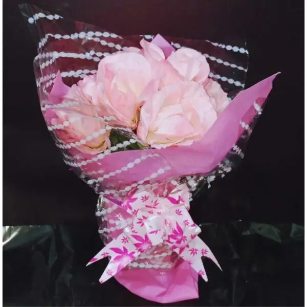 Artificial Pink Rose Bouquet for you